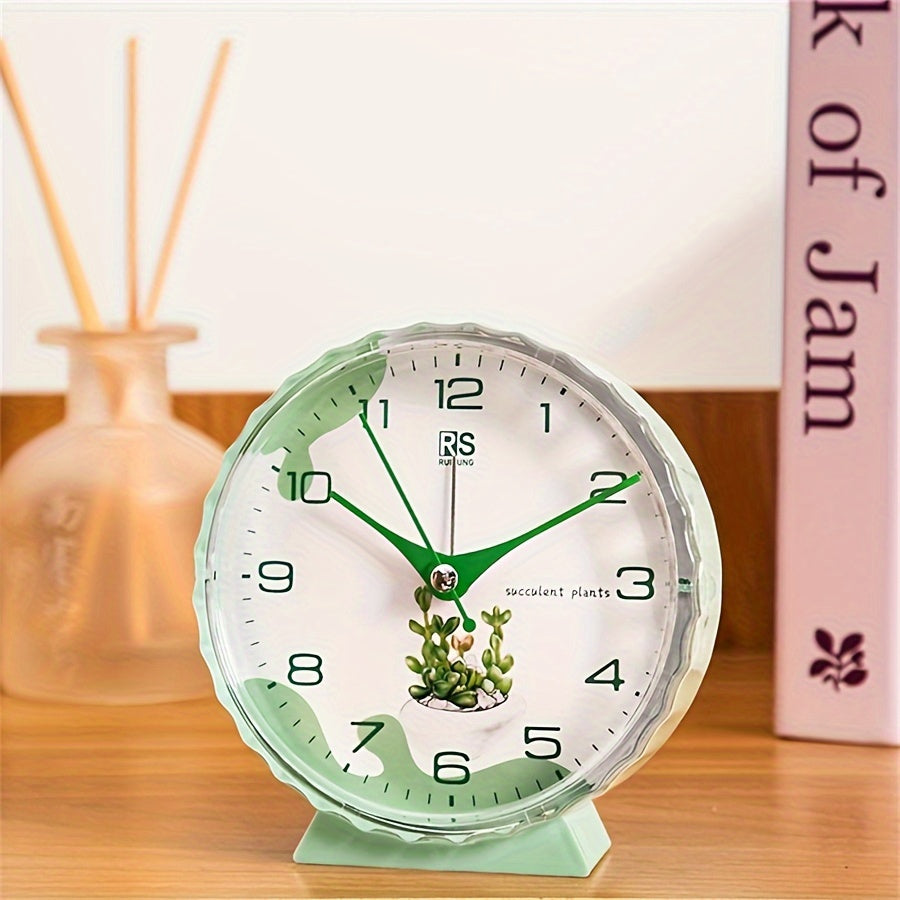 FloraTime Clock - Elegant Flower Alarm Clock for the Bedroom
