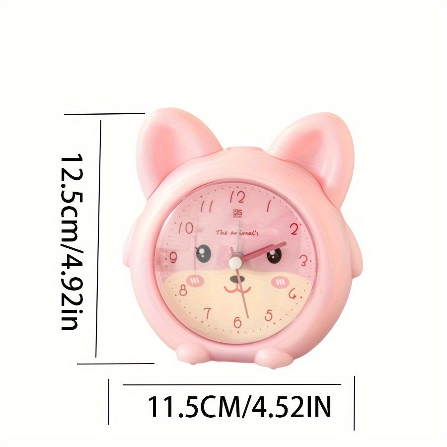 KittyGlow Clock - Cute Cat Alarm Clock with LED Light