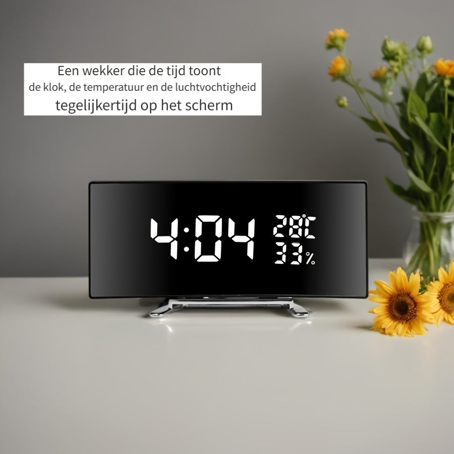 SmartClock - Smart LED Alarm Clock with Temperature and Humidity Display