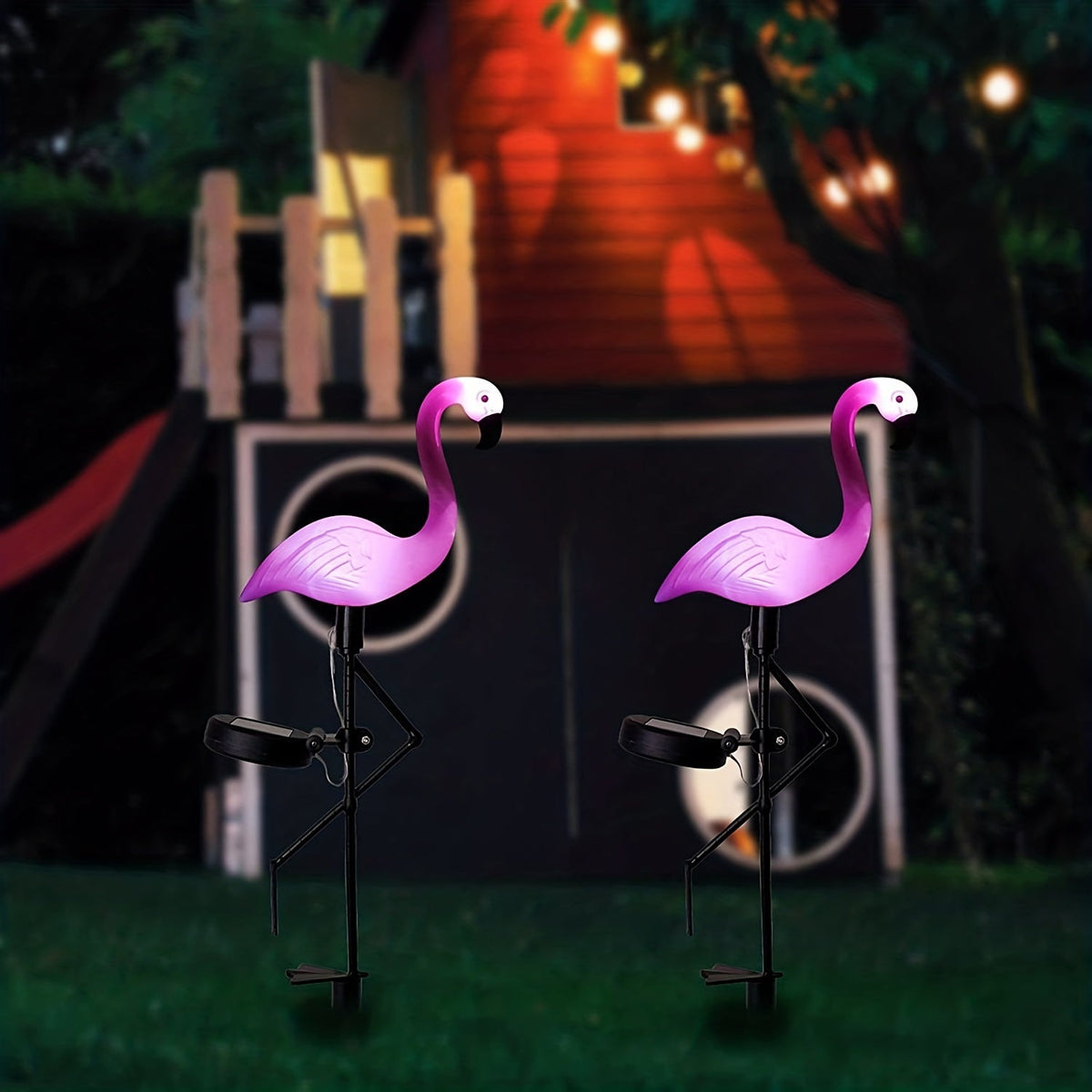SolarFlamingo Light - Elegant Solar Pink Flamingo Garden Light