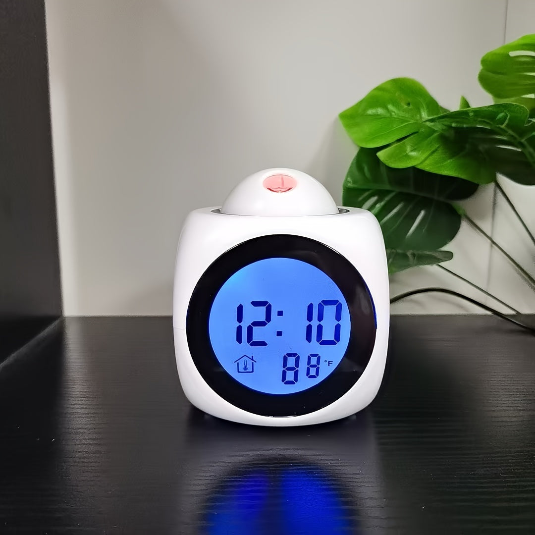 ProClock - Modern Projection Alarm Clock with Sound Alarm
