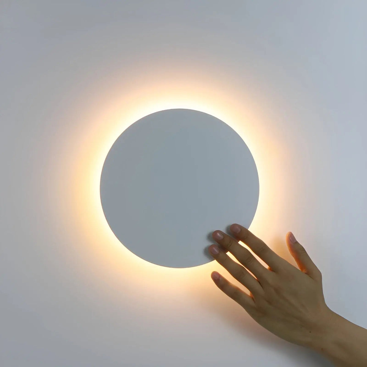 LED Touch Wall Sconce - Metal and Acrylic Elegance