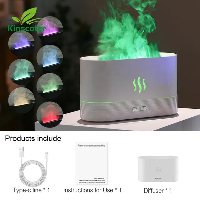 AromaMist Diffuser – Diffuseur Ultrasonique Brume