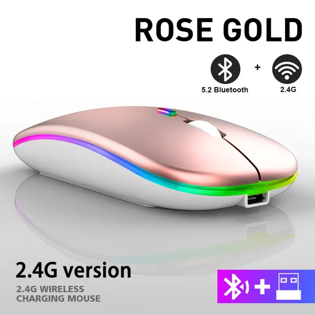 LuxeClick Mouse – Souris Bluetooth Rechargeable Sans Fil