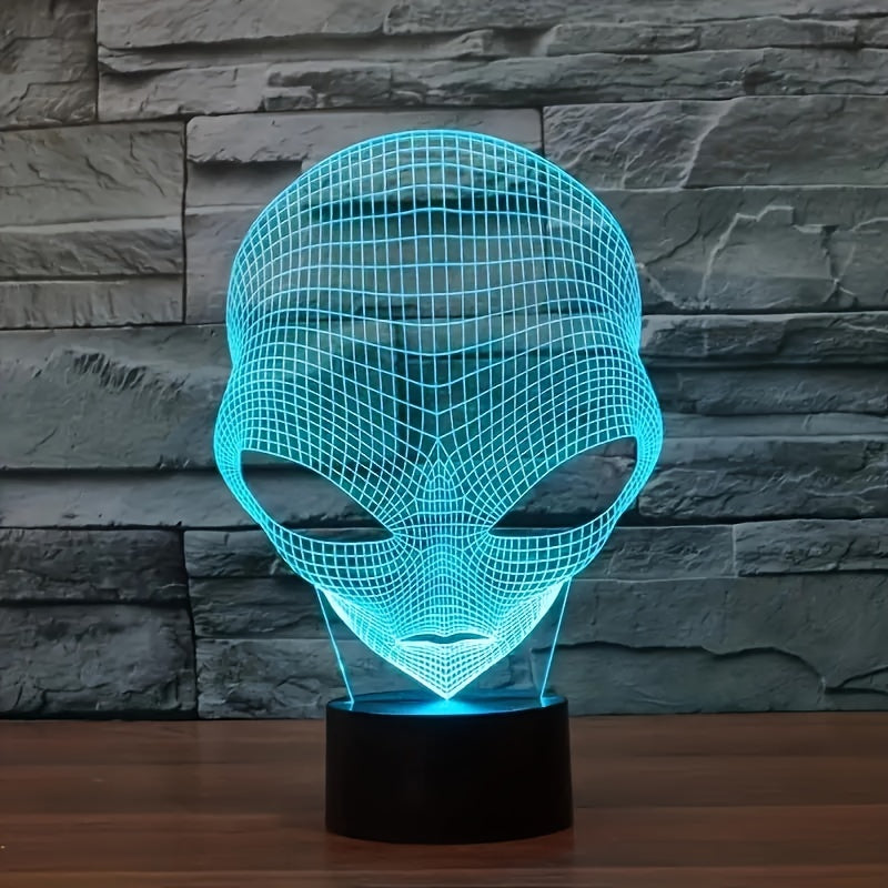CosmicGlow Lamp - 3D LED Night Light with 7 Colors