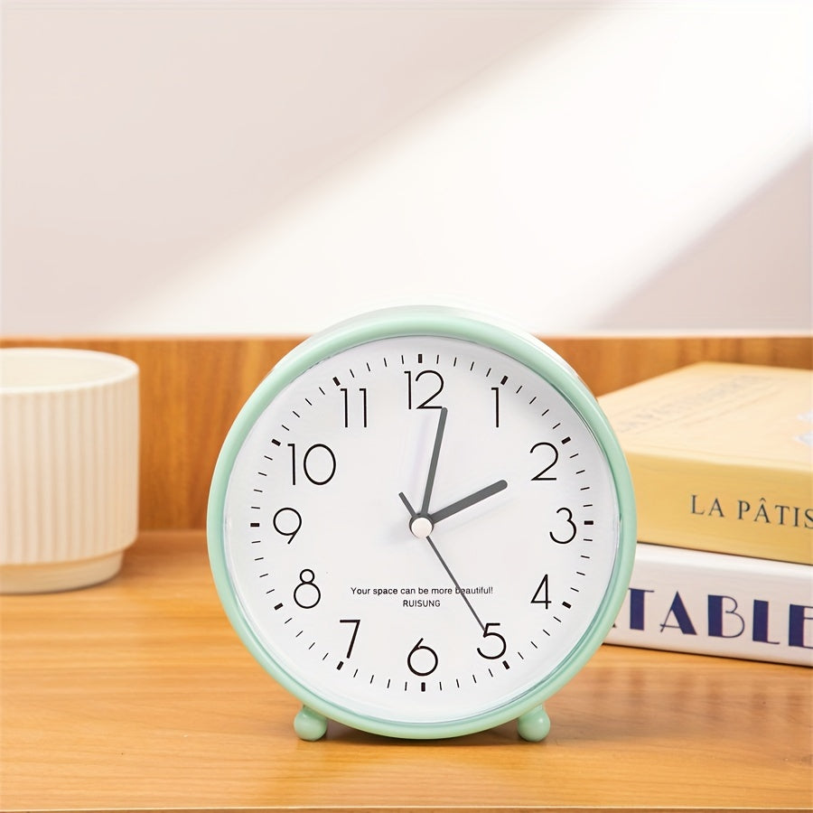 TickTockCharm - Minimalist Cartoon Analog Alarm Clock