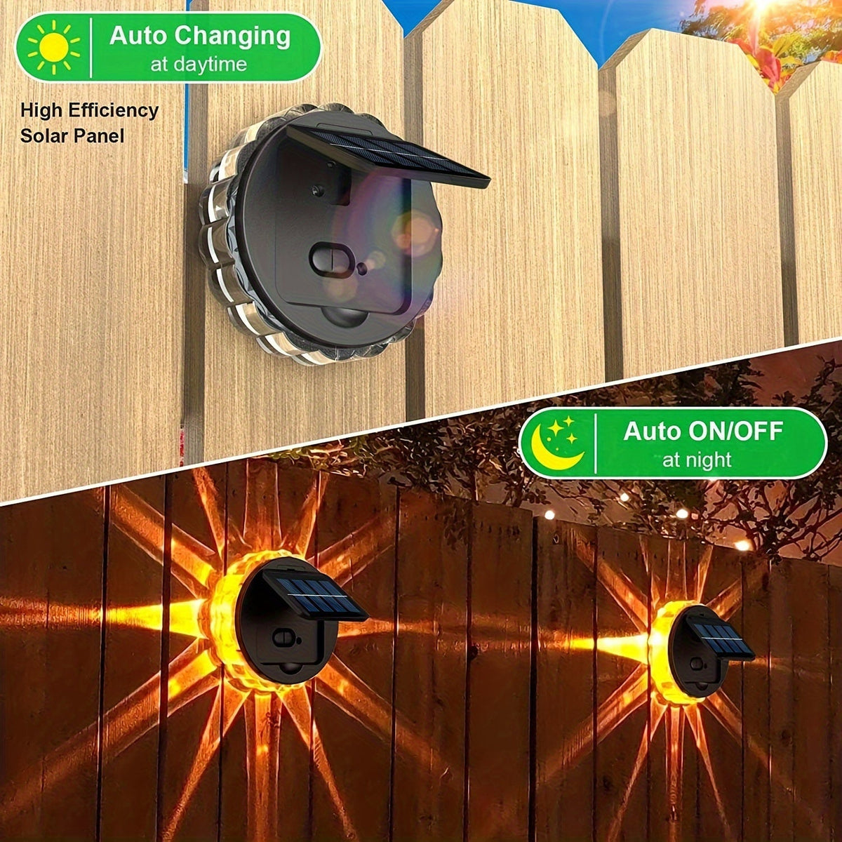 Jalveo Lights - 4-Pack Solar LED Garden Spotlights