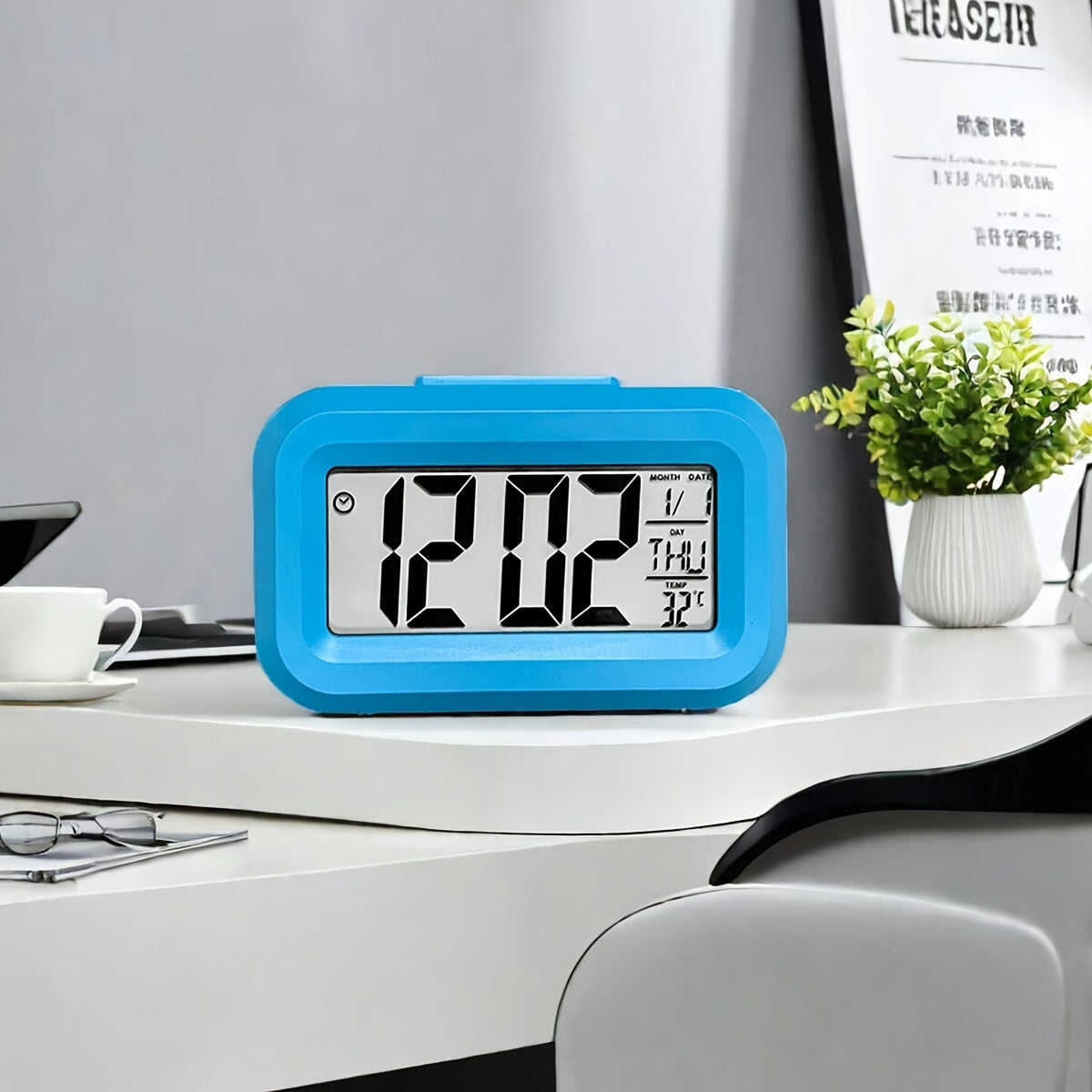 Oclarion - Elegant Digital Alarm Clock with LED Backlight