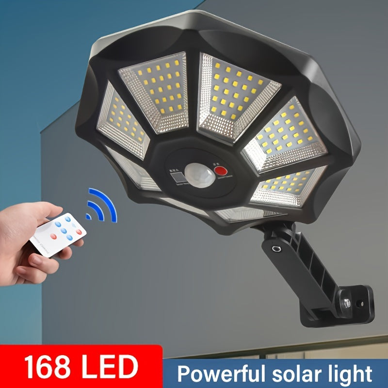 SolarGlow Pro - Solar LED Wall Light with Motion Sensor
