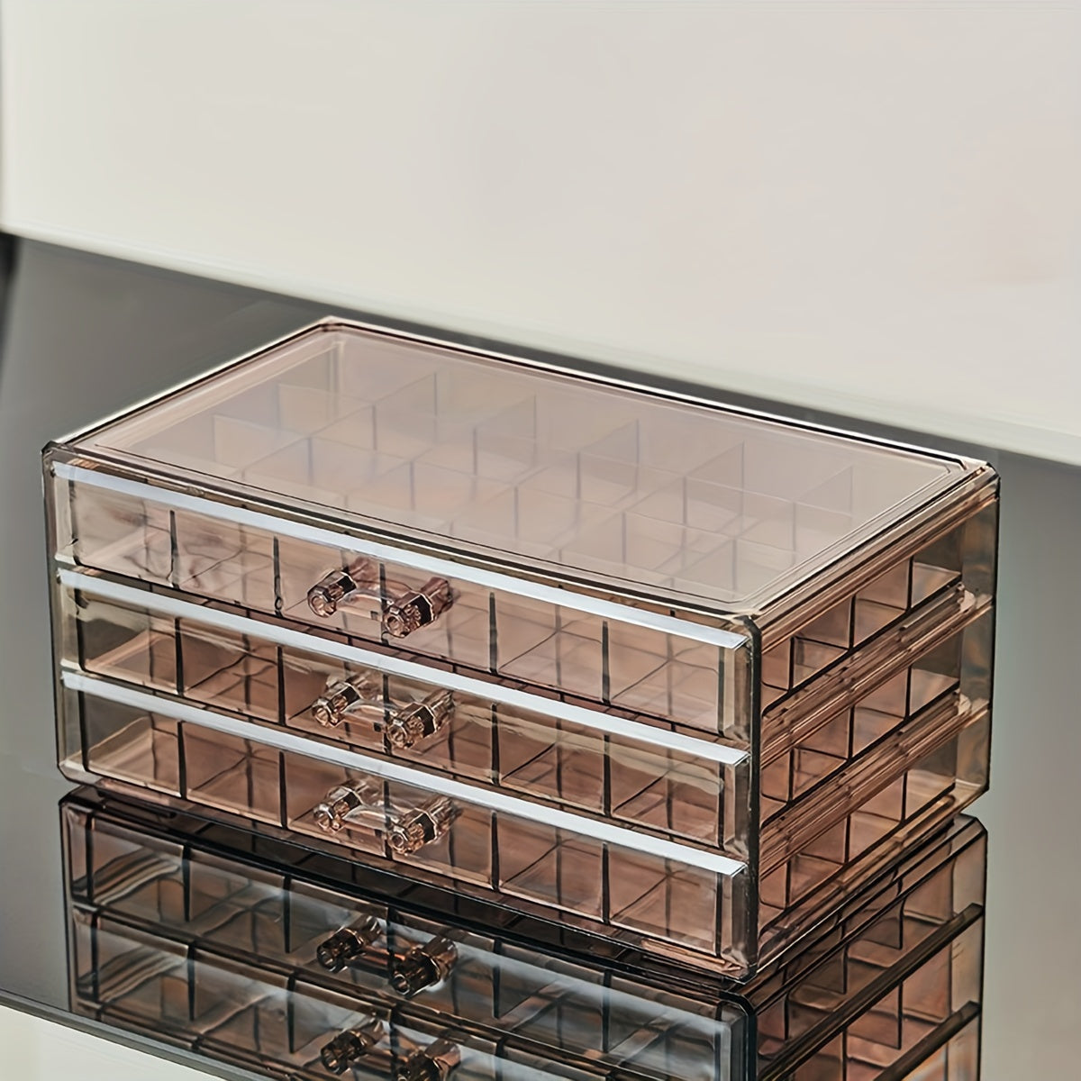 EleganceBox - Elegant Jewelry Box with 72 Compartments