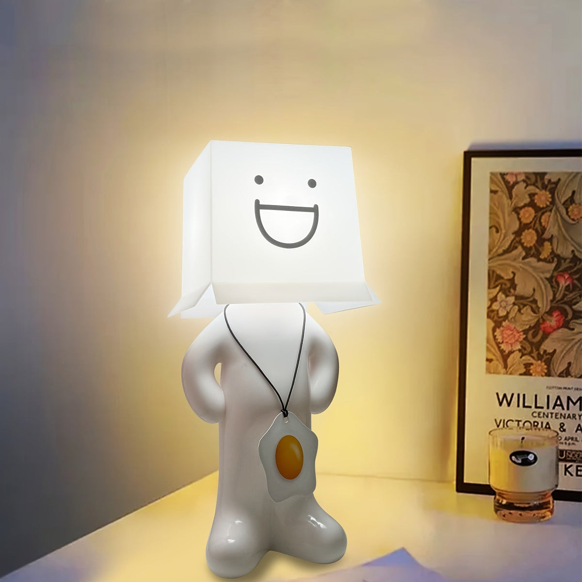 FunGlow Lamp - Fun LED Table Lamp for Bedroom
