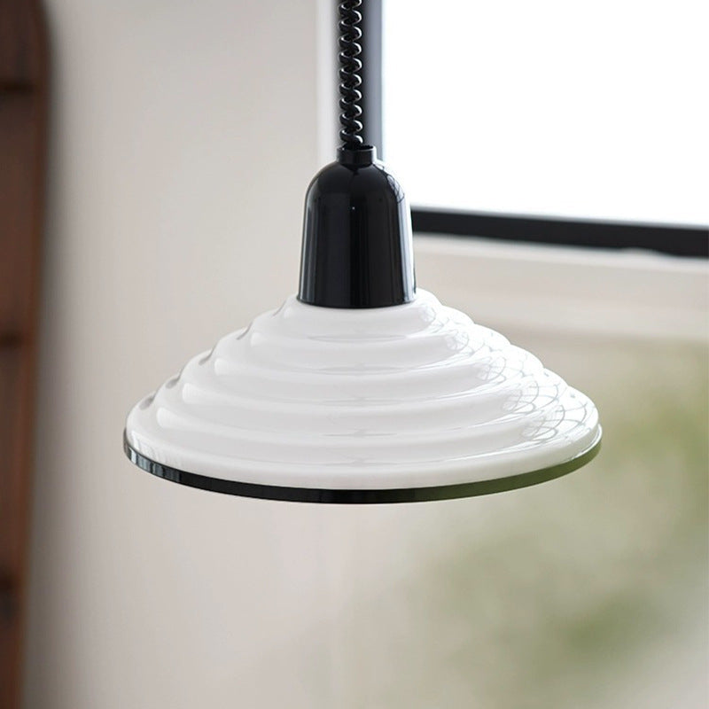 EclatCremeux - Cream Glass Chandelier for Dining Rooms
