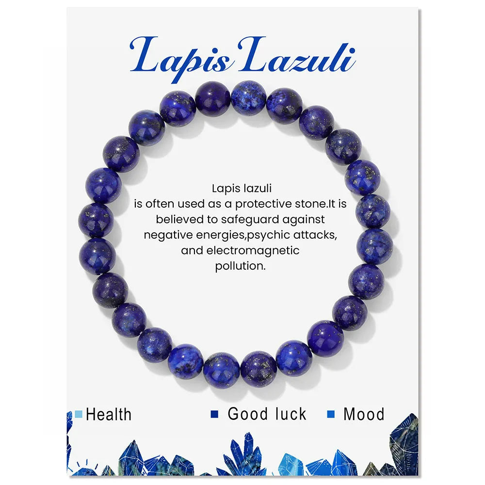 Aria - Bracelet en cristaux naturels à l'énergie guérissante
