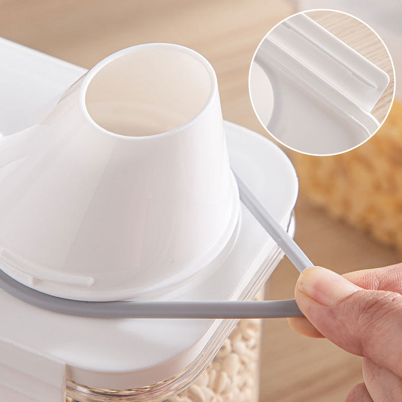FreshKeeper - Airtight Storage Container with Measuring Cup
