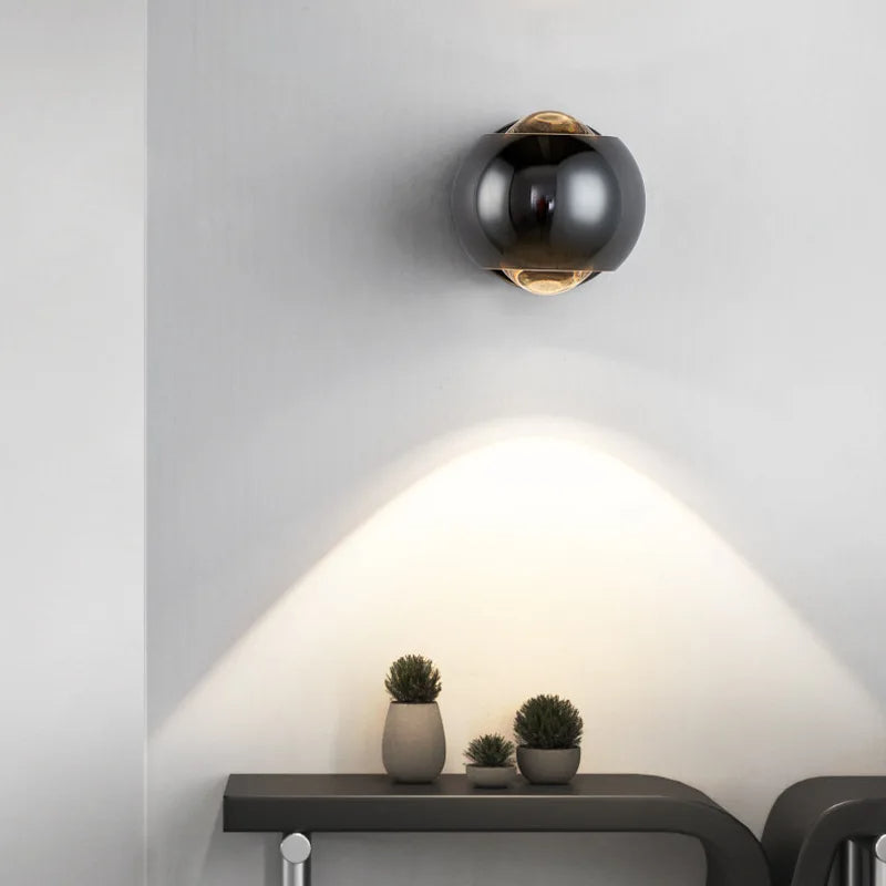 LumièreArt - Elegant Wall Sconce with Adjustable Lighting