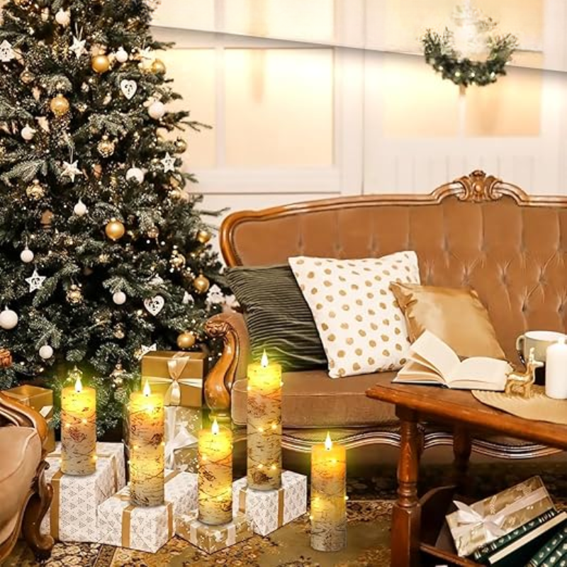 LumiFlame - Flameless LED Candle Set with Remote Control