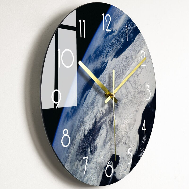 GlassArt - Artistic Glass Wall Clock