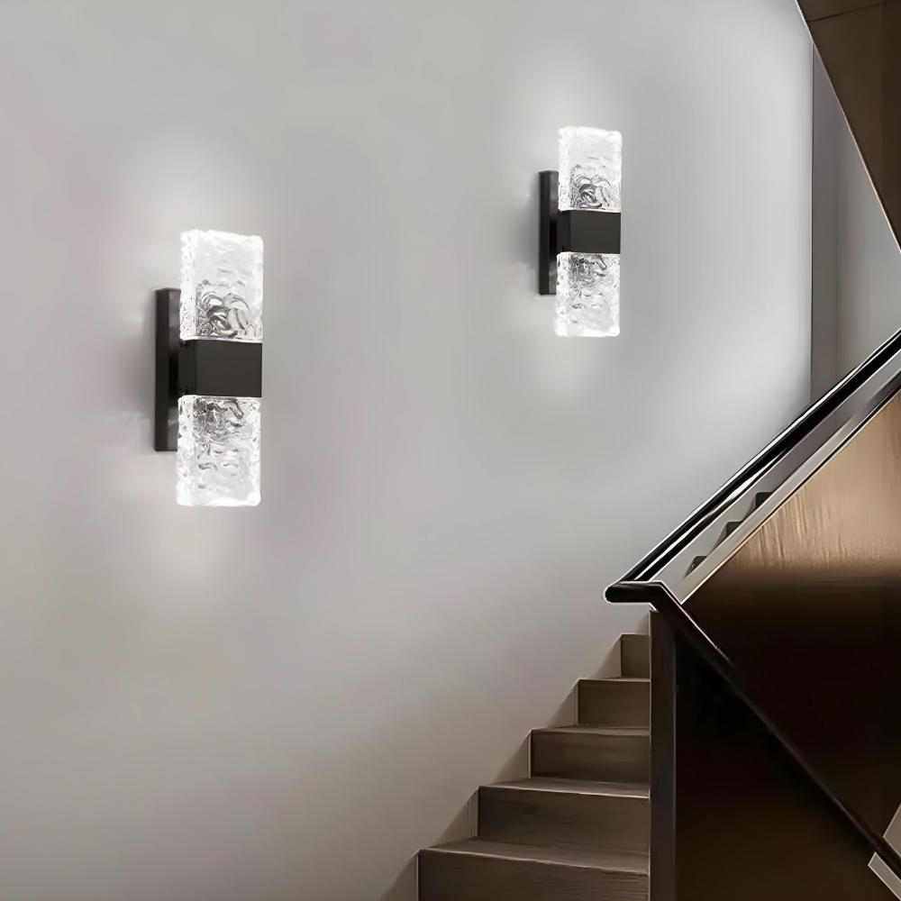 AuraCrystal - Luxury LED Crystal Wall Sconce