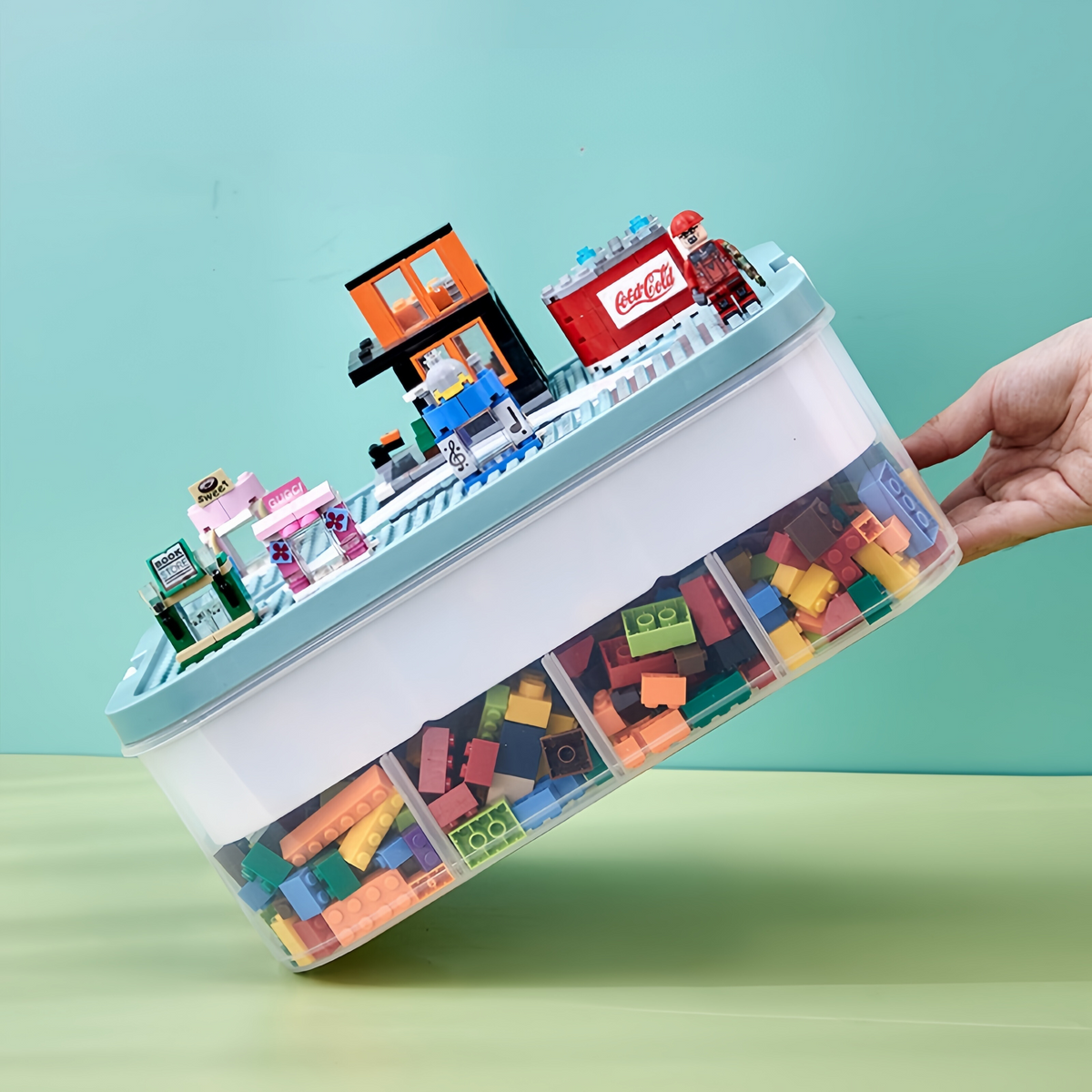 Stapelgenie - Stackable Storage Box with Lid