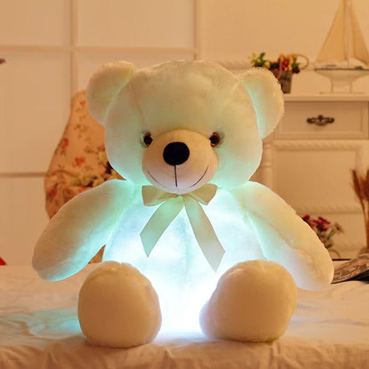 GlowBuddy - Cuddly LED Night Light Teddy Bear for Kids