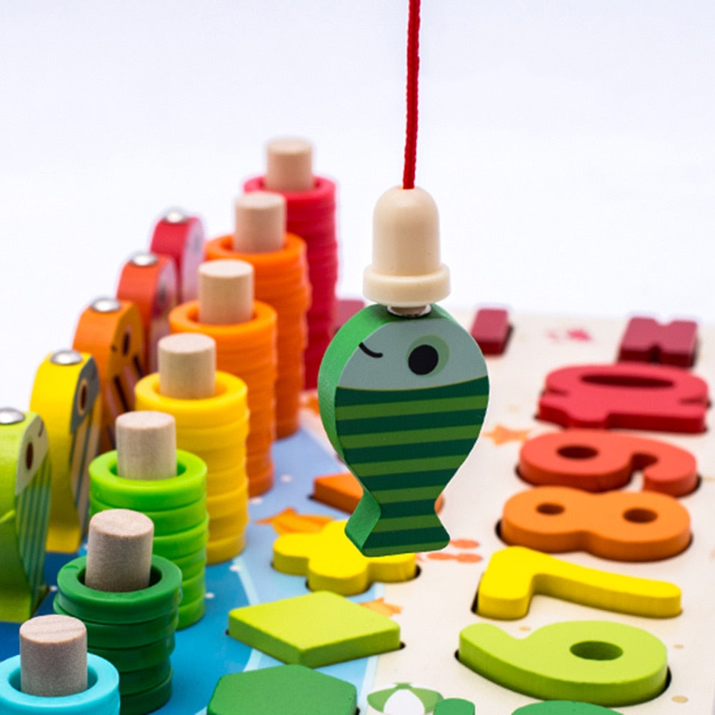 EduWood – Plateau Éducatif en Bois Montessori pour Enfants