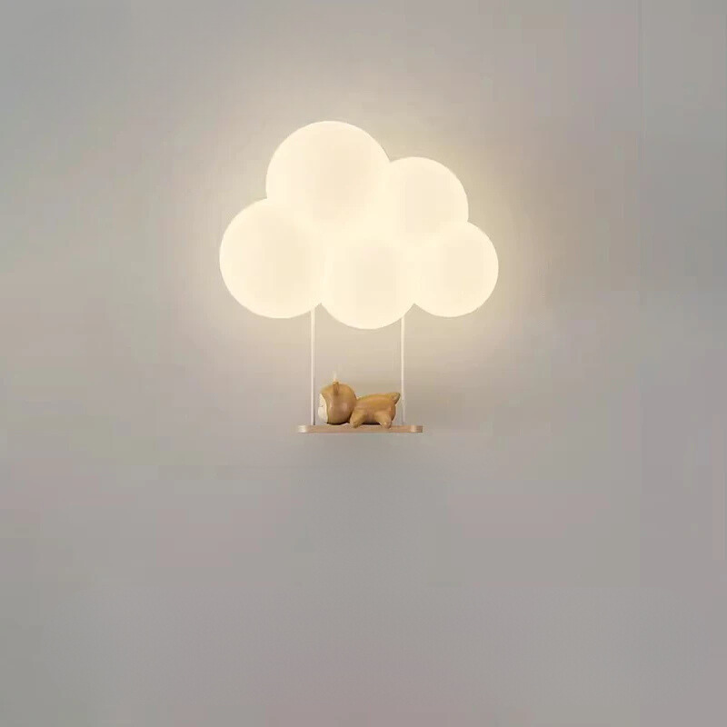 CloudLight - Modern LED Wall Lamp for Kids Bedroom