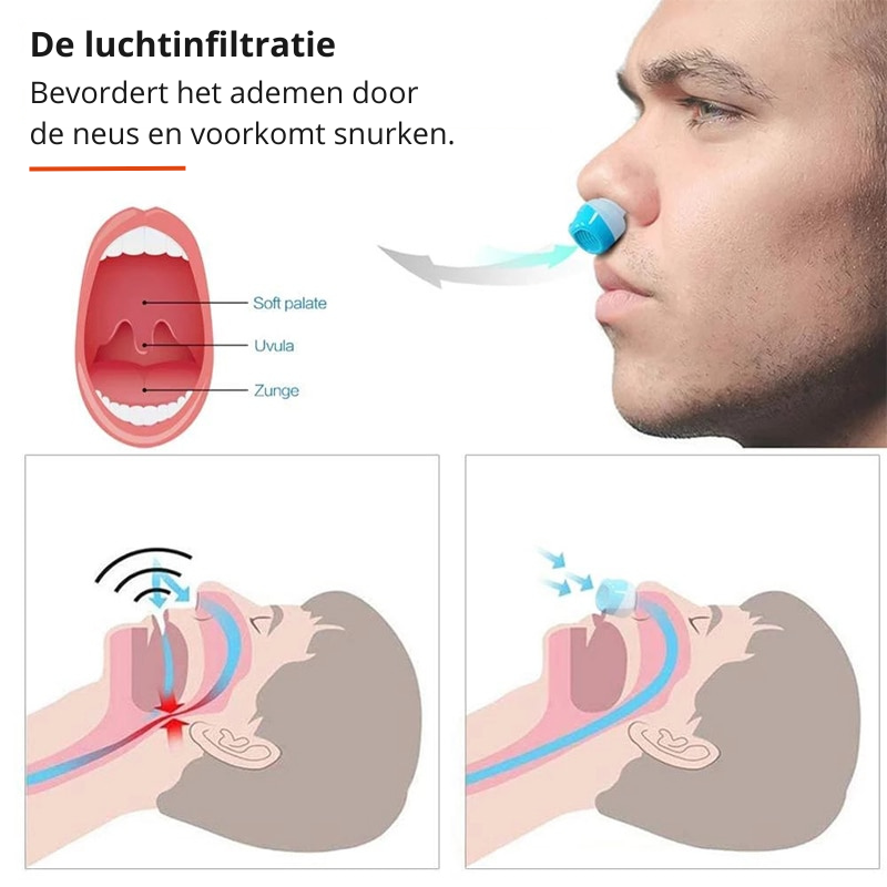 SleepPure - Anti-Ronflement et Purificateur d'Air