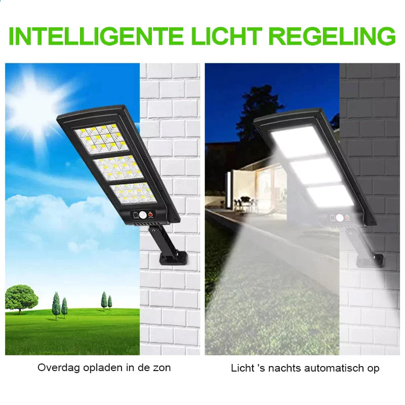 Lampe de Sécurité Solaire LED Sans Fil - 100% Énergie Solaire