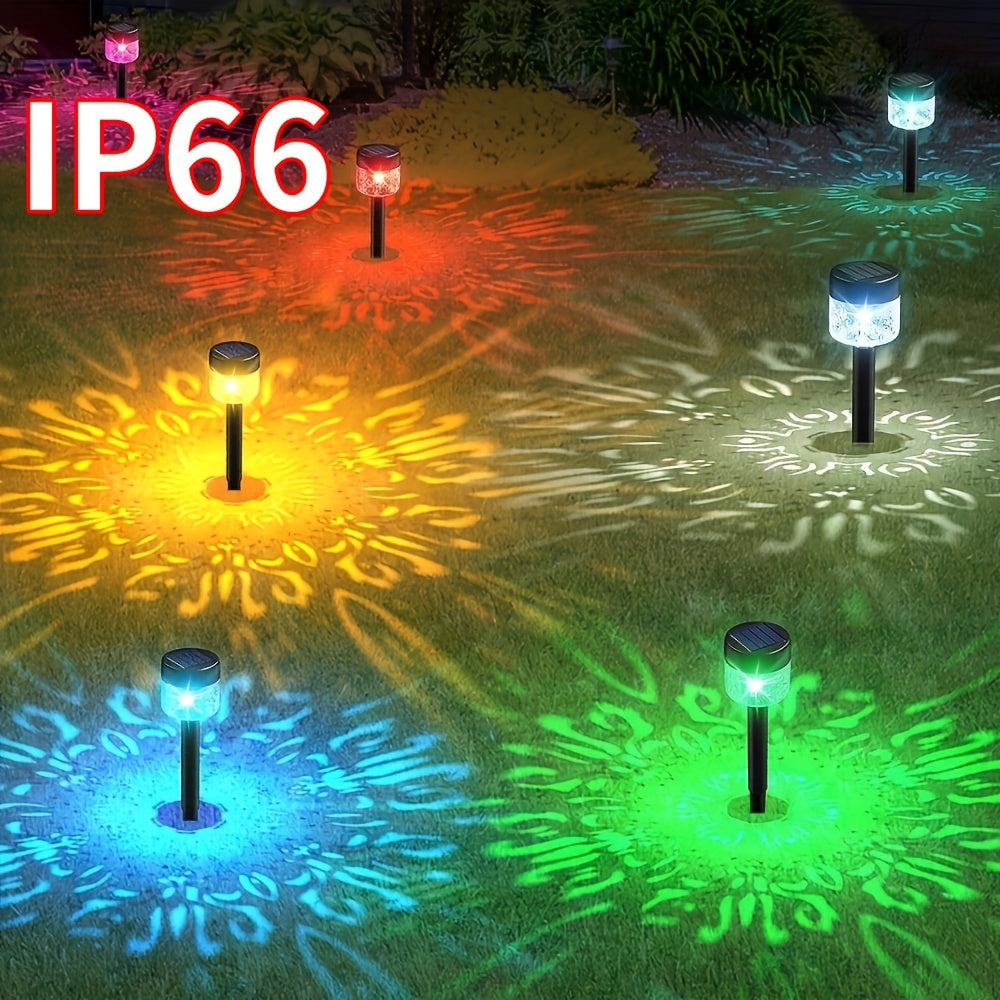 SolarGlow Set - Pack of 4 Solar Garden Lights for Affordable Outdoor Lighting