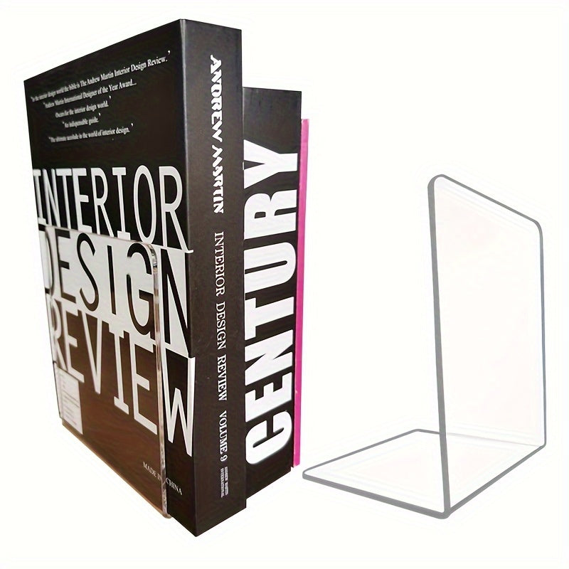 ClearView - L-Shaped Acrylic Book Holder