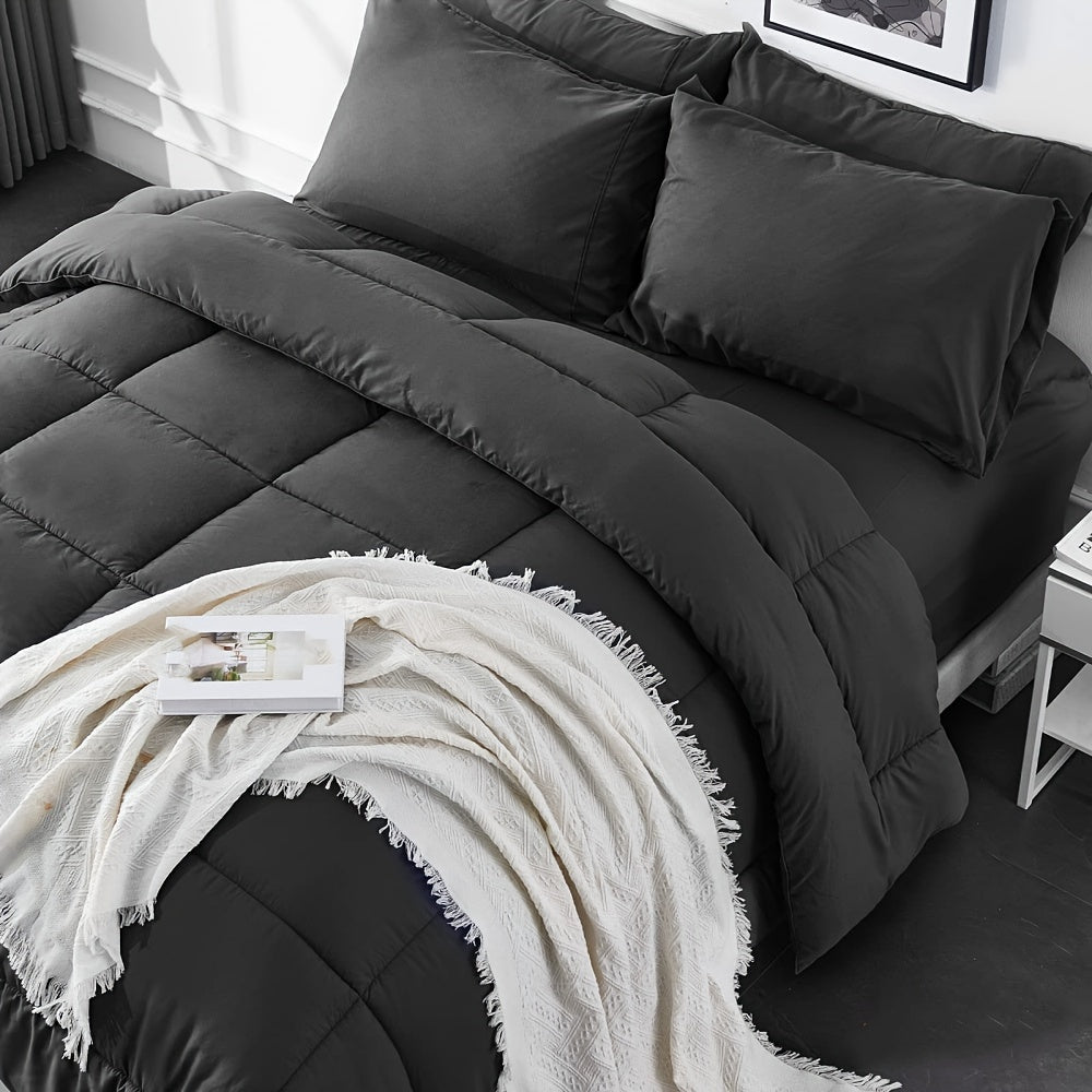 NestWeave - 3-Piece Polyester Bedding Set for Ultimate Comfort
