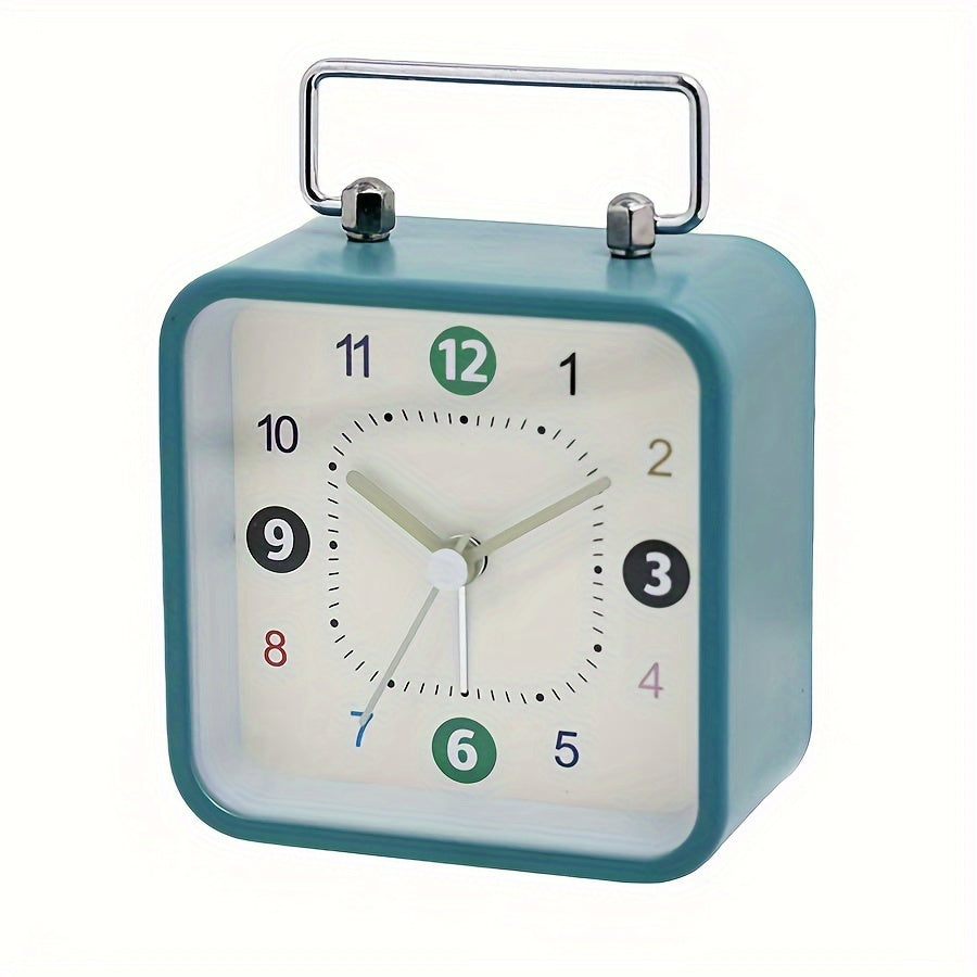 TimeCube - Square Digital Alarm Clock with Night Light and Snooze