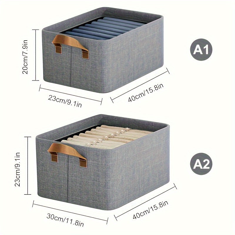 ChicStore - Set of 2 Foldable Multi-Purpose Storage Boxes