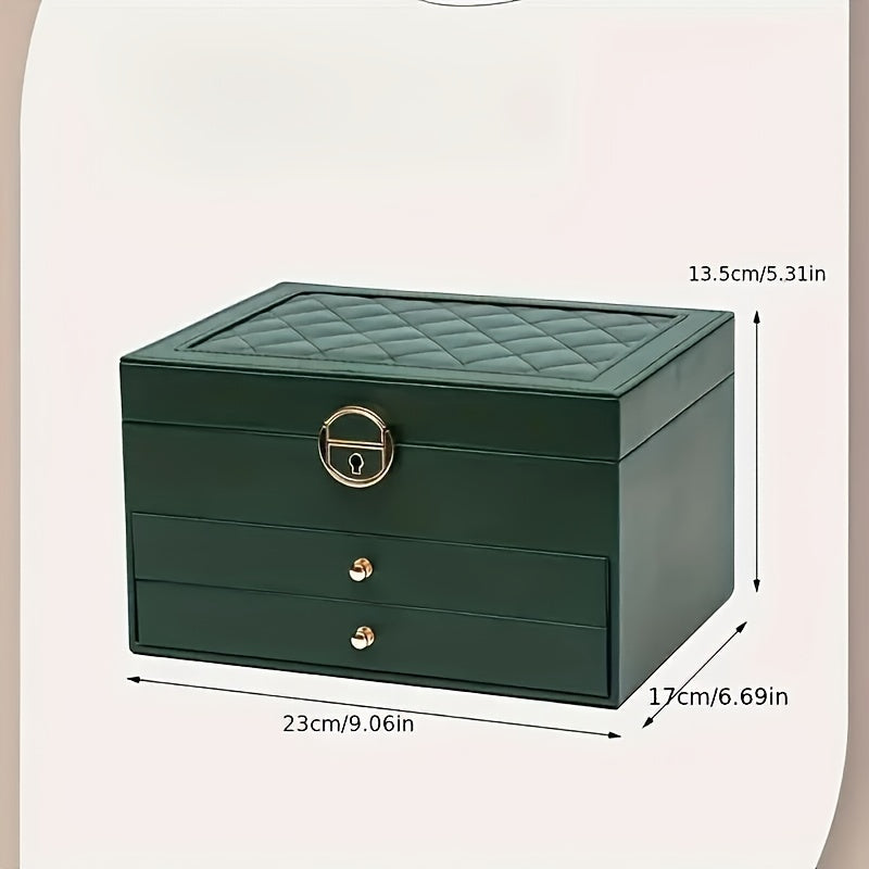Ulmara - Luxury Leather Jewelry Organizer