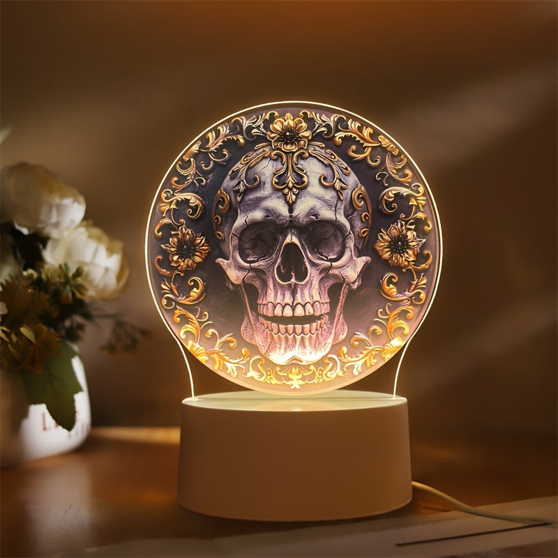 LumiSkull - USB Skull Table Lamp