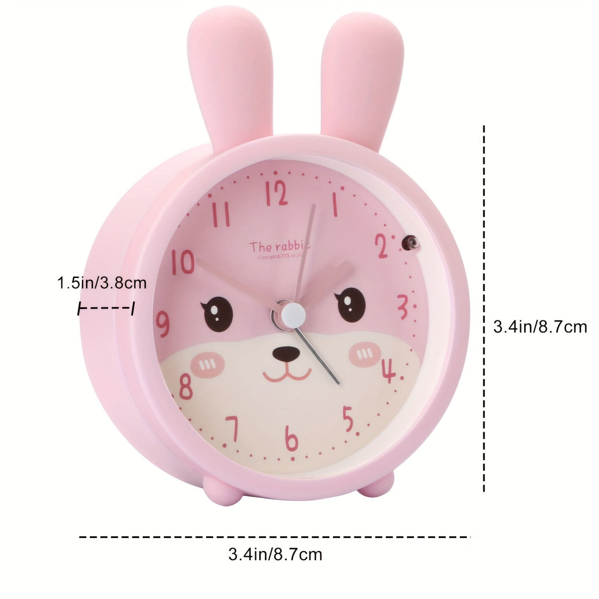 SilenTime - Silent Alarm Clock with Soft Night Light