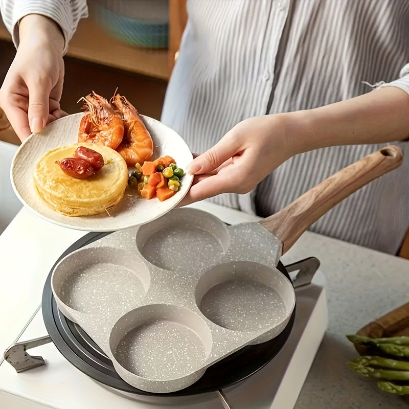 Quatro Cooking - 4-Compartment Pan for Cooking Multiple Dishes at Once
