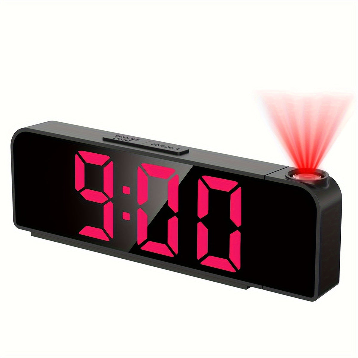 ProjecTime Clock - LED Projection Alarm Clock with Temperature Display