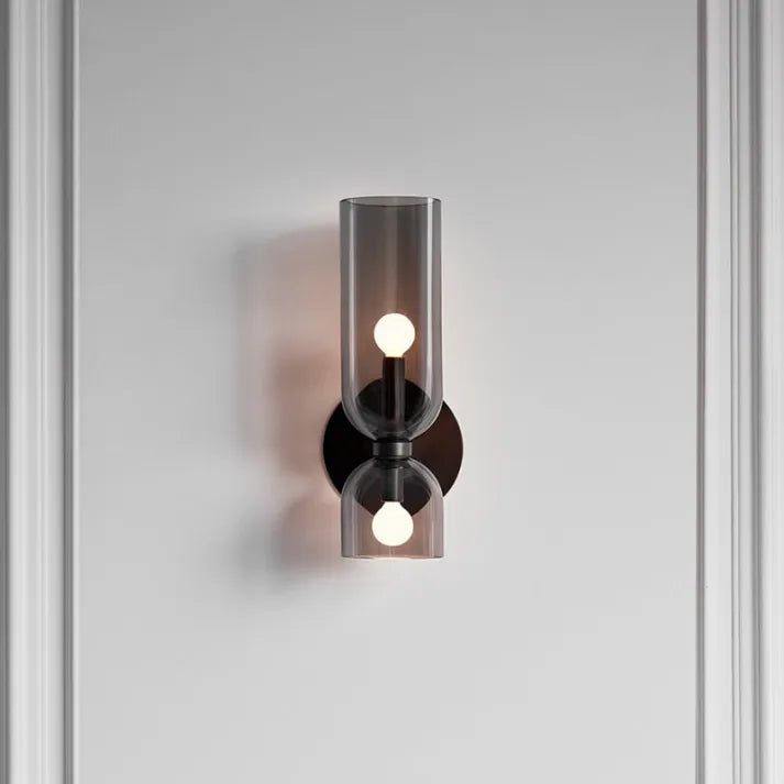 DuoGlow - Modern Glass Wall Sconce for Contemporary Interiors