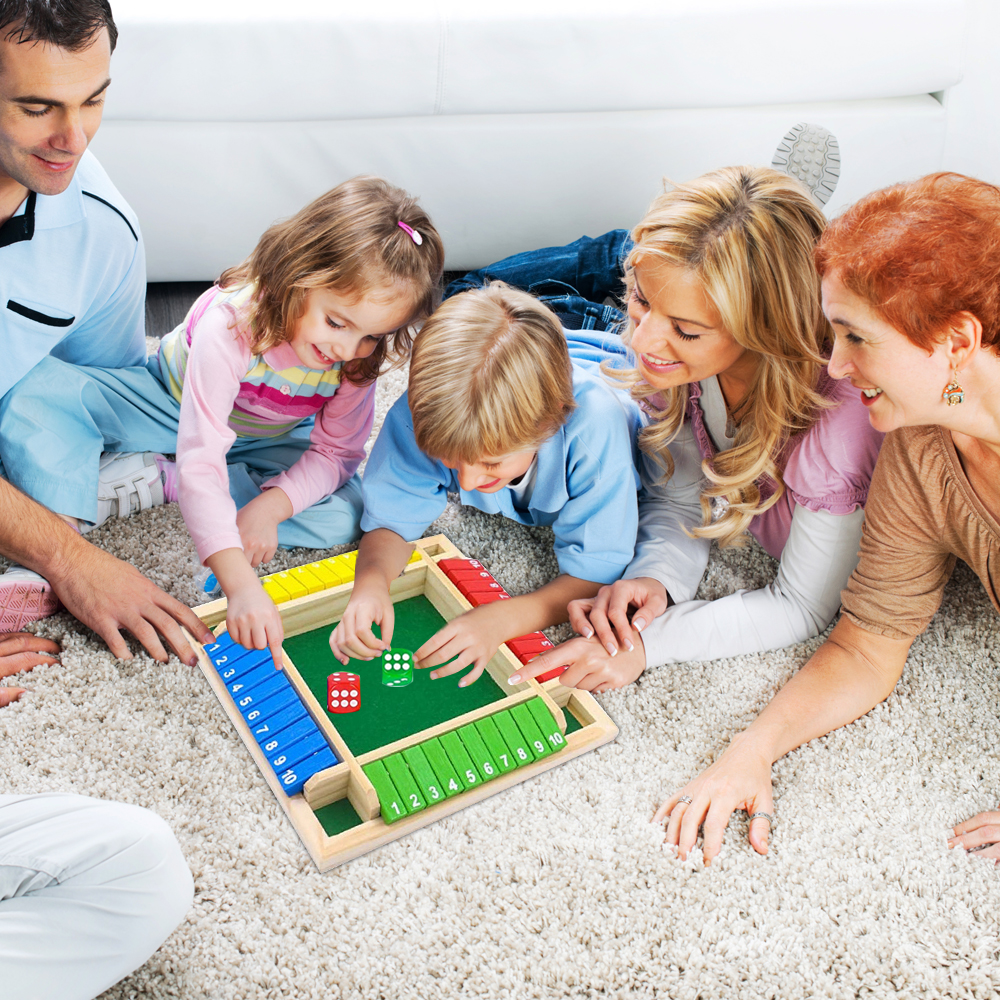 MathMagic - Interactive Wooden Board Game for the Whole Family