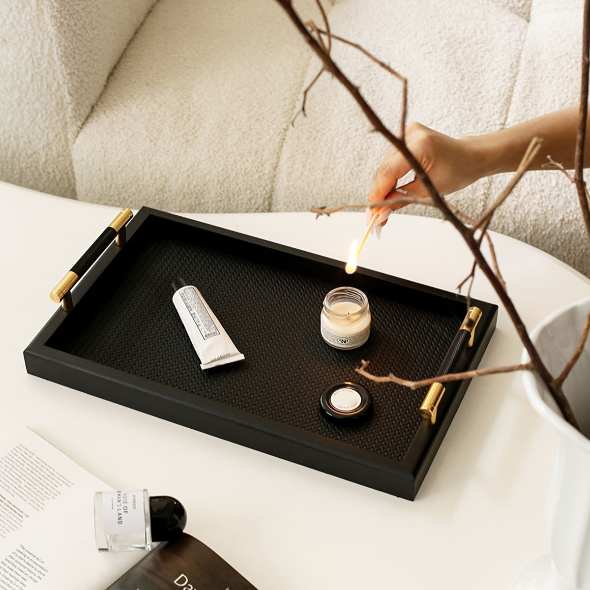 WoodBox - Wooden Jewelry Tray for Elegant Organization