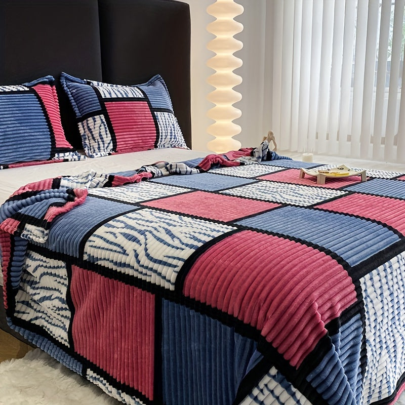 MellowWeave - Soft Flannel Throw Blanket for All Seasons
