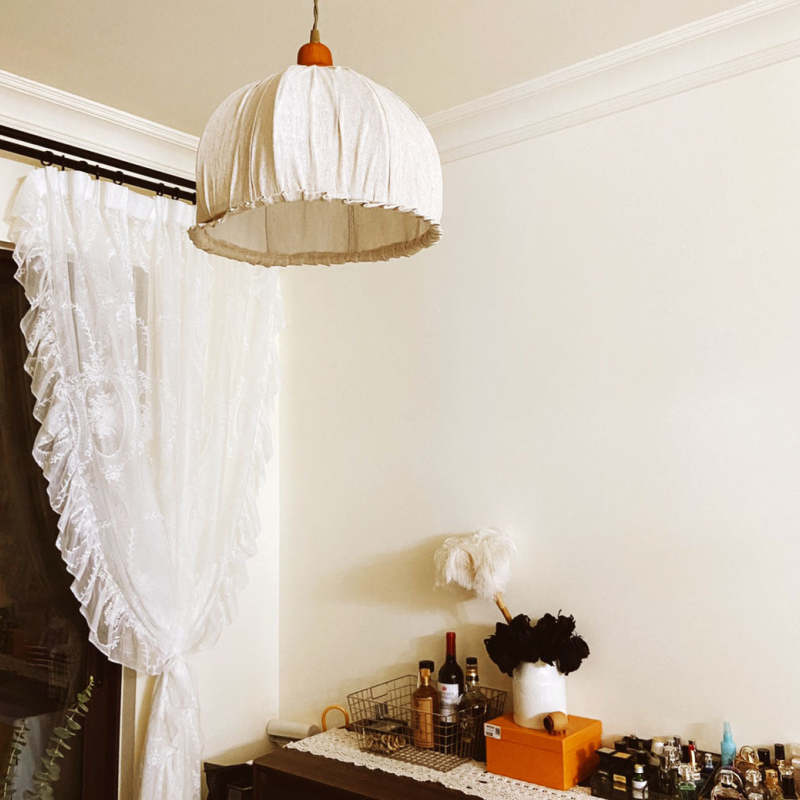 EcoChic Pendant - Elegant Scandinavian Fabric Pendant Light