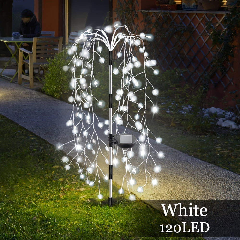 SolarGlimmer - Solar Garden Lamp with 8 Lighting Modes