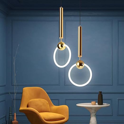 Nordic Elegance - Scandinavian LED Pendant Light with Minimalist Design
