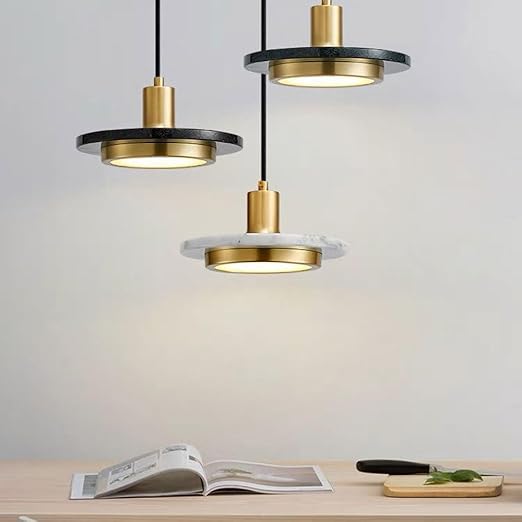 MarbleElegance - Modern Luxury Marble Pendant Light