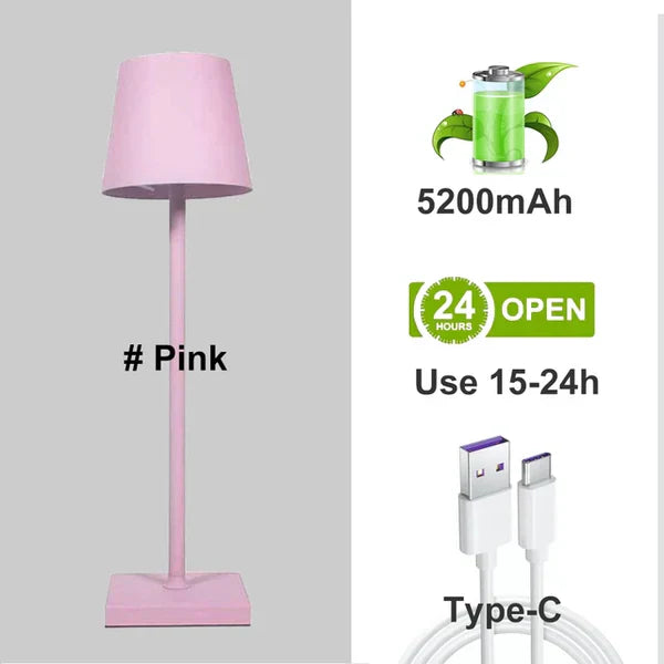 LumiNova - Lampe de table en aluminium réglable pour la maison