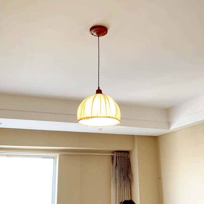 EcoChic Pendant - Elegant Scandinavian Fabric Pendant Light