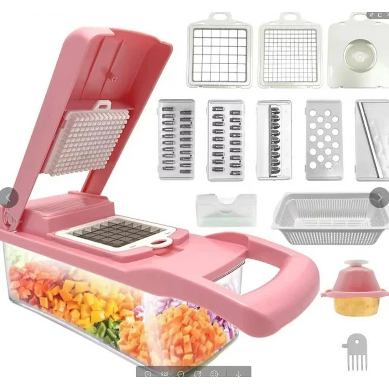 SliceMaster - Coupe-légumes multifonction 14 pièces