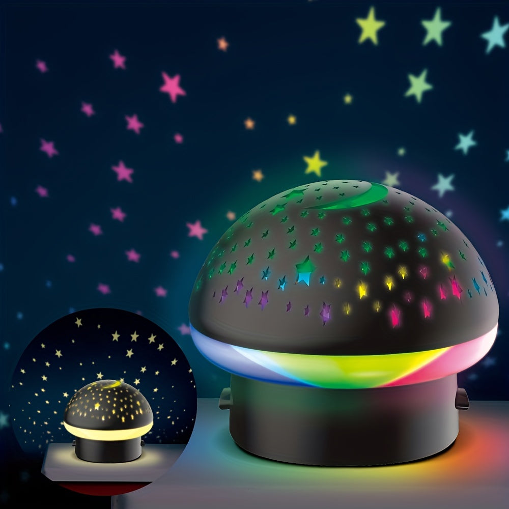 StarryGlow - Mushroom Starry Sky Projector Lamp